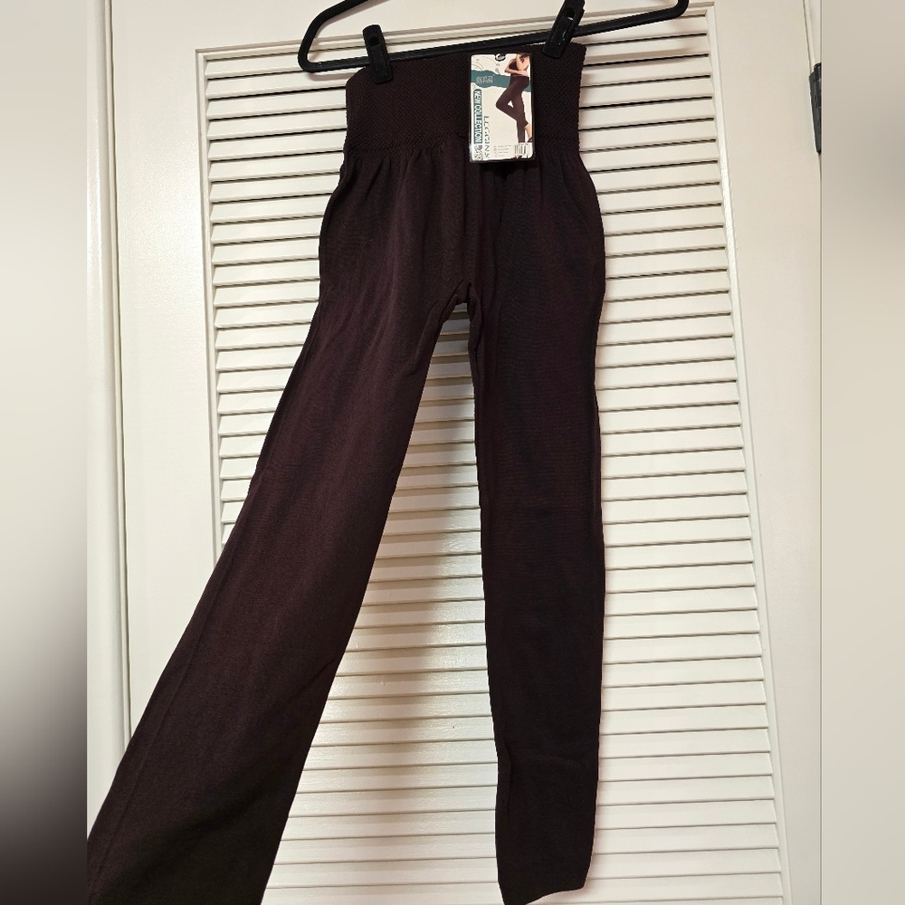 Diexiuyu - (NWT) Brown Lightweight Stretch Leggings